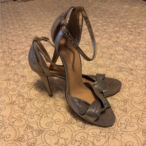 Silver heels